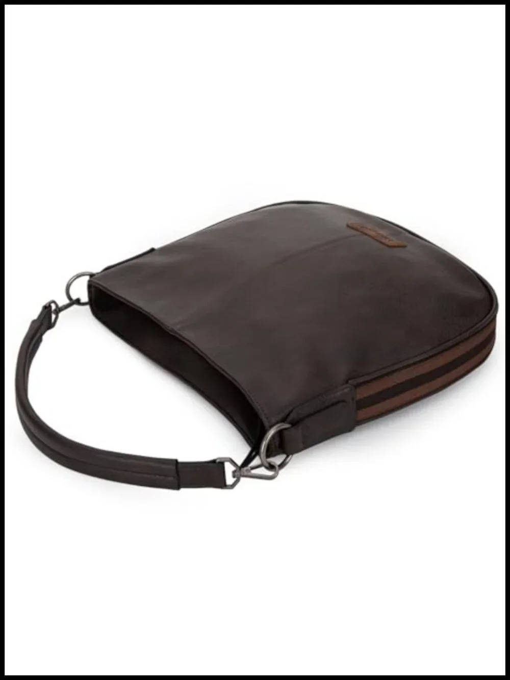 Vegan Leather Hobo Crossbody Shoulder Bag Purse